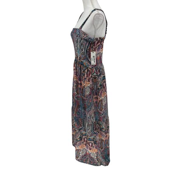 NEW Dex Crown Flower Tiered Sleeveless Maxi Dress Sz XL - Picture 2 of 9